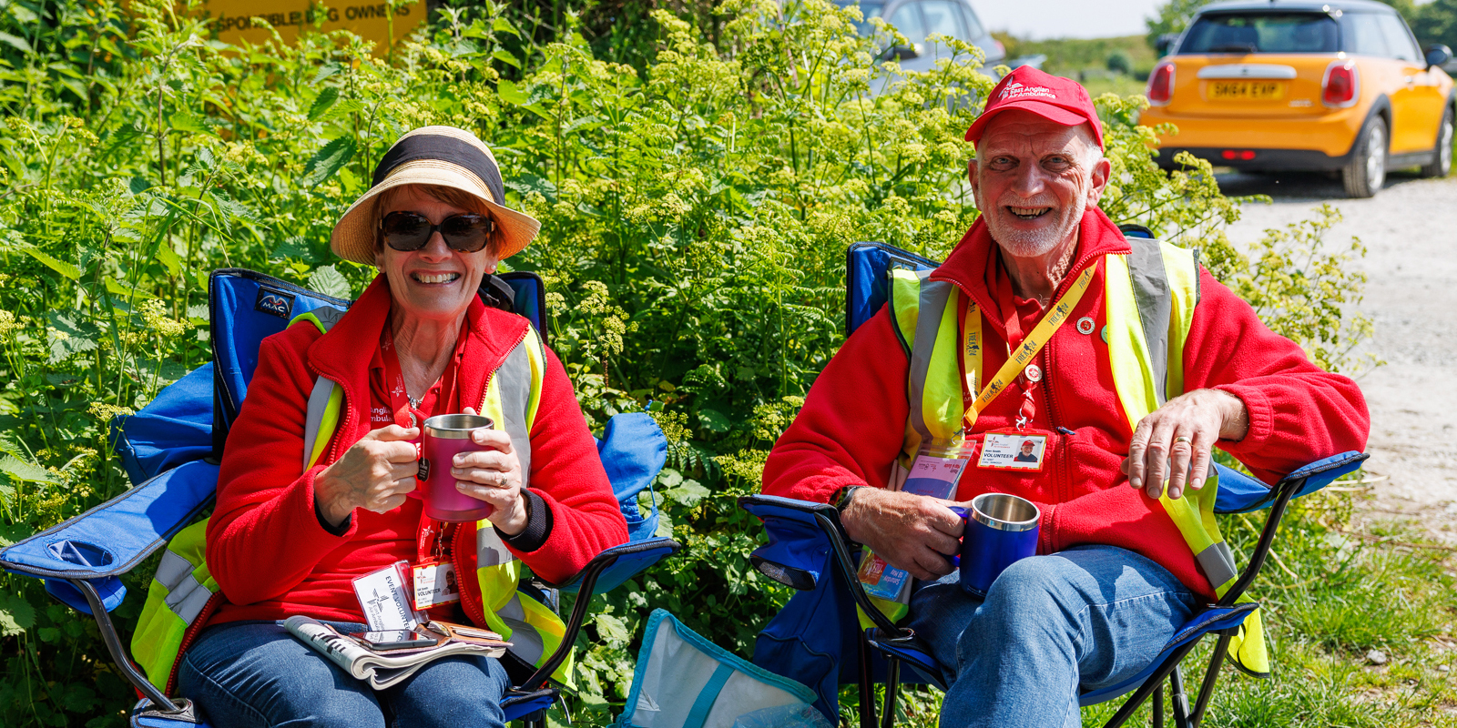 EAA Volunteers Alan and Gill