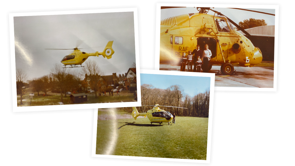 Bruce's collection of helicopter photos