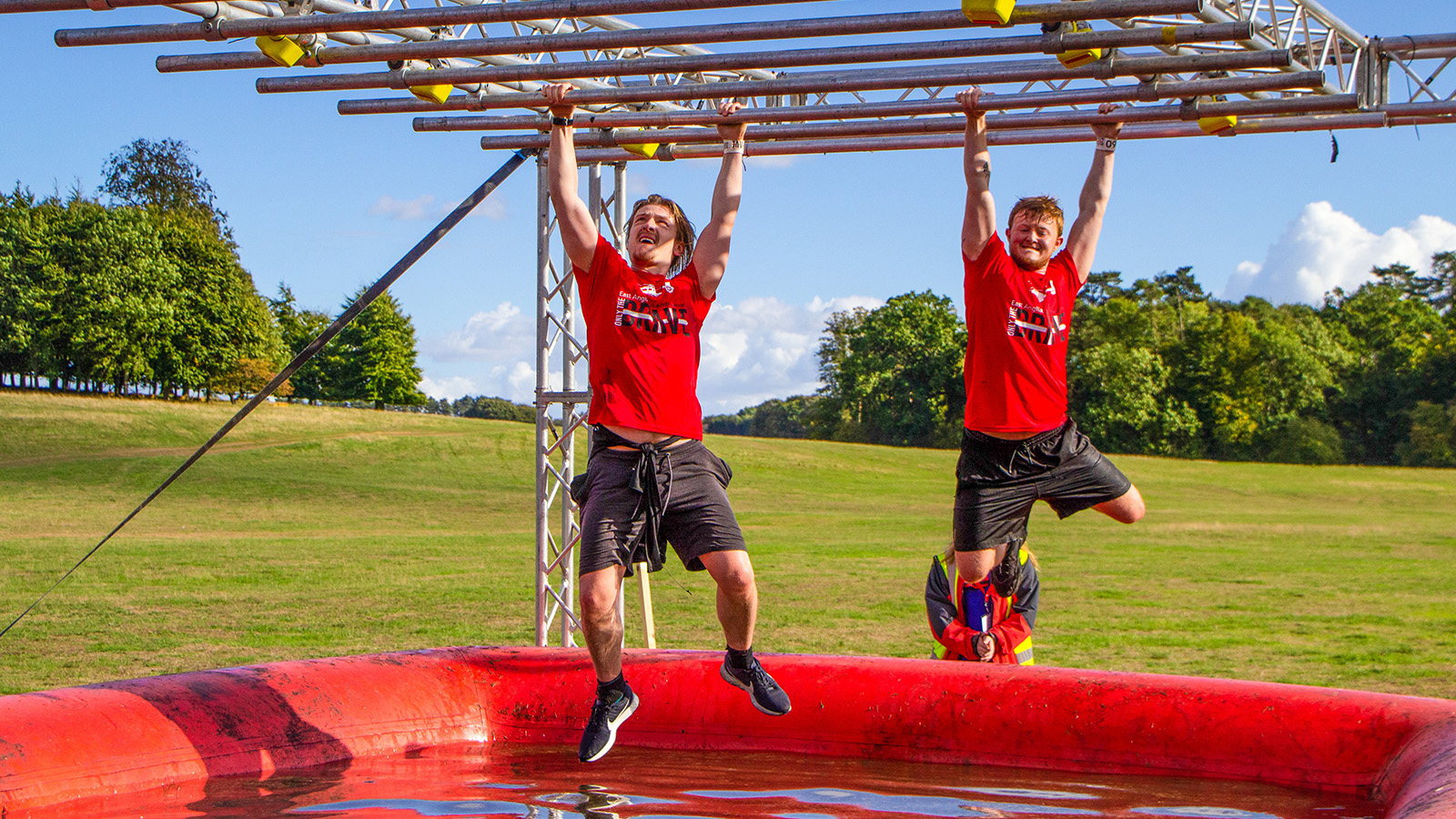 Monkey bars Only the Brave Obstacle