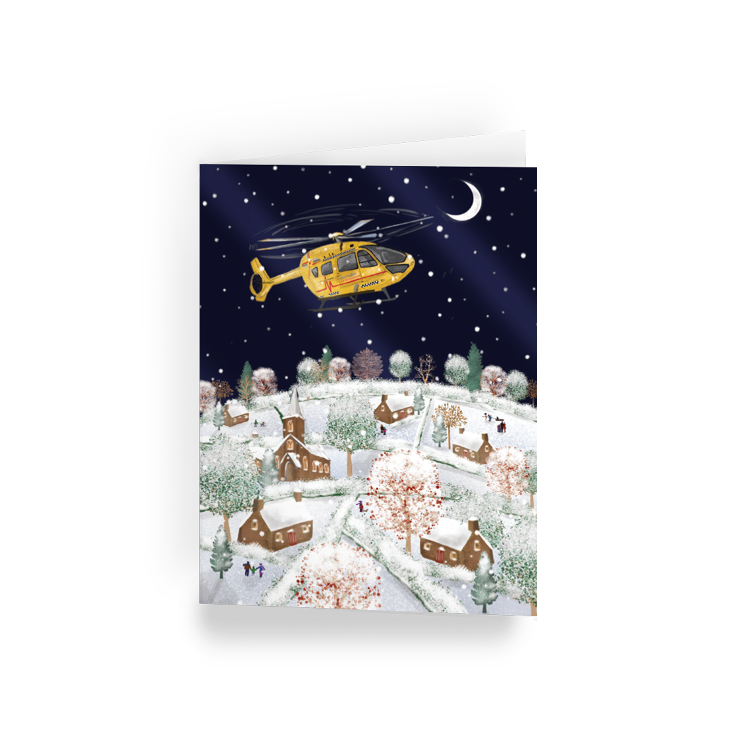 Night Flight Christmas cards