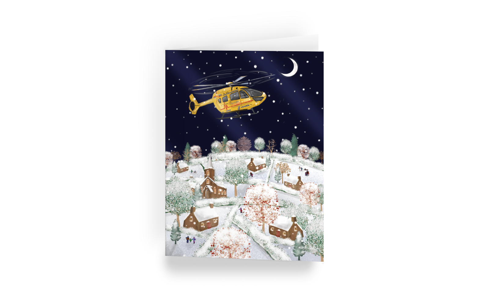 Night Flight Christmas cards