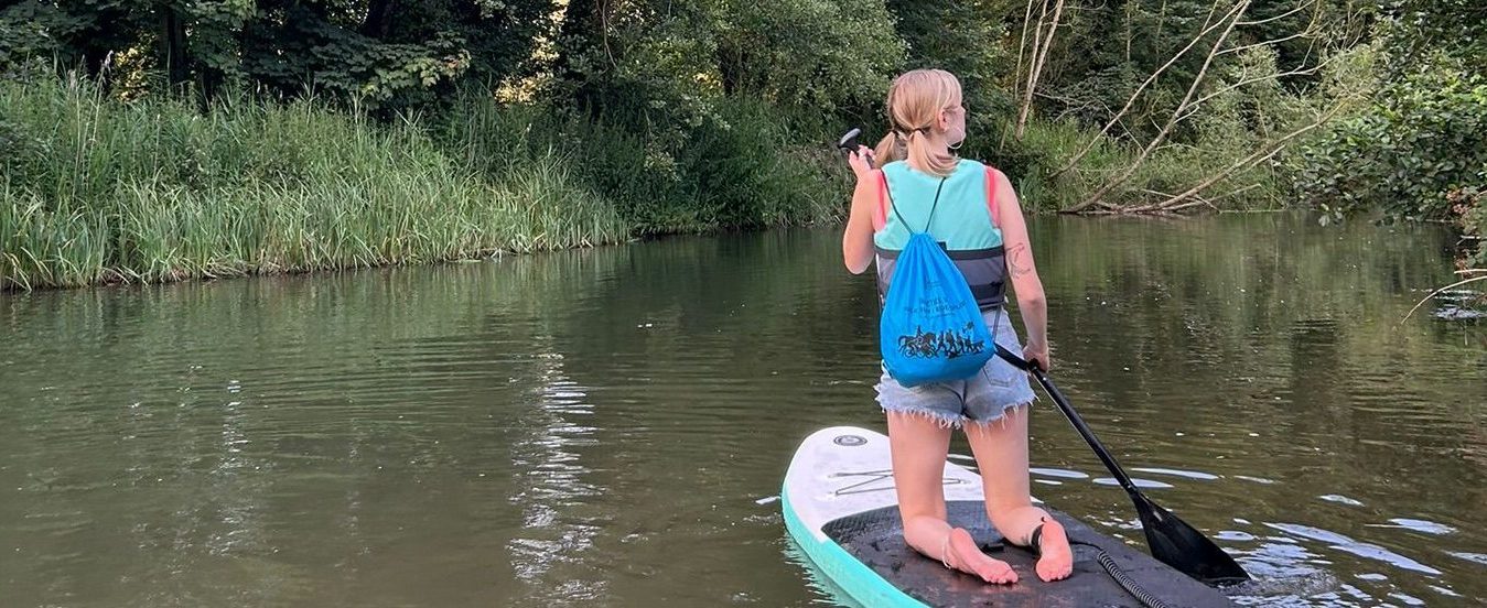 Paddleboarding for Together We Splash