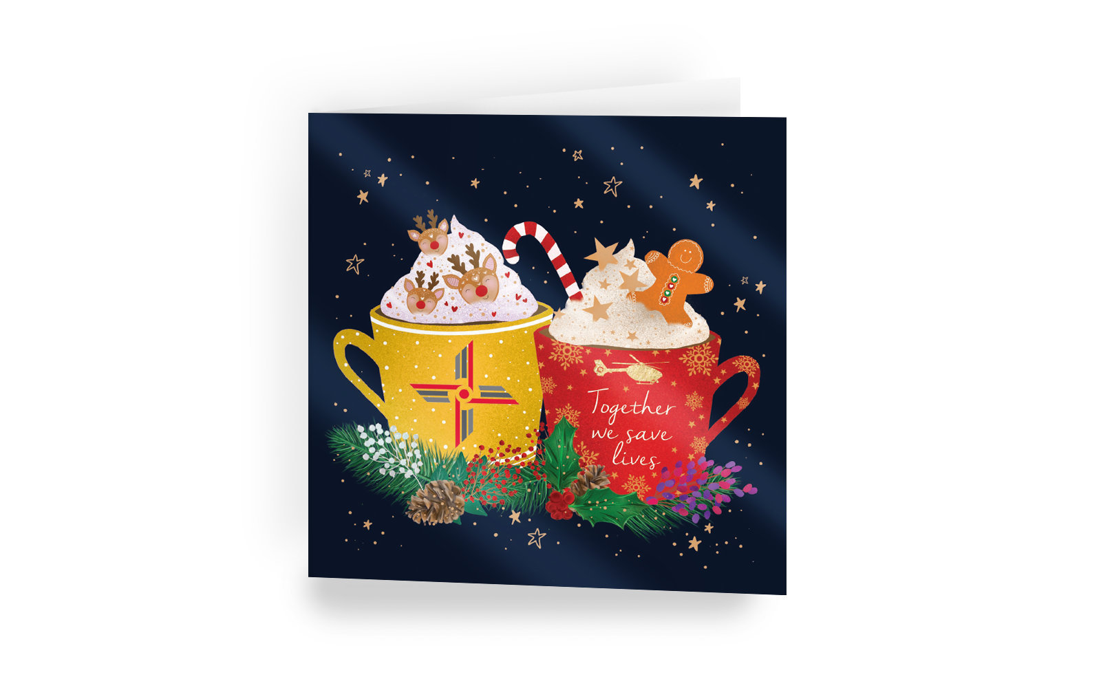 Winter warmer Christmas Card