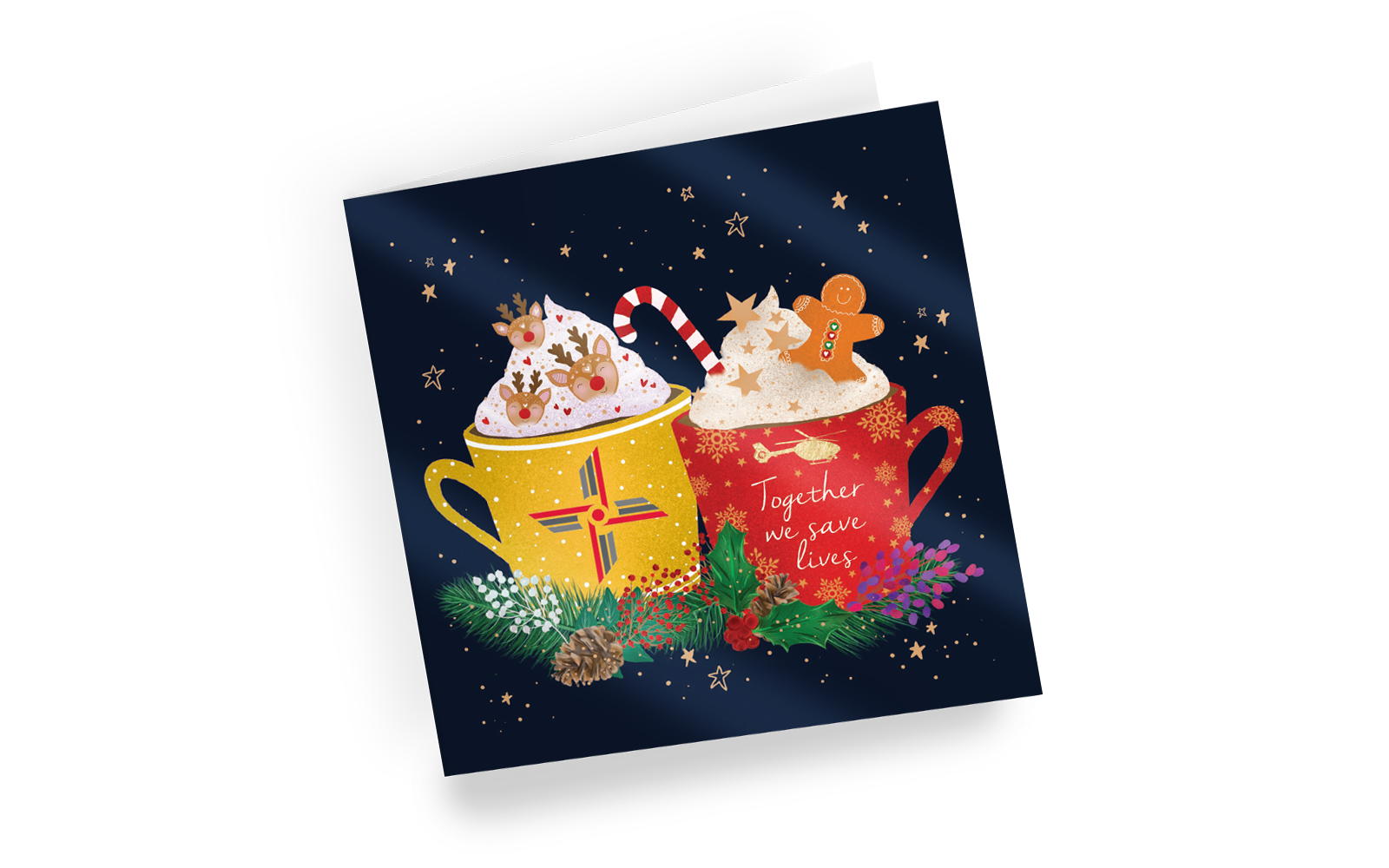 Winter warmer Christmas Card