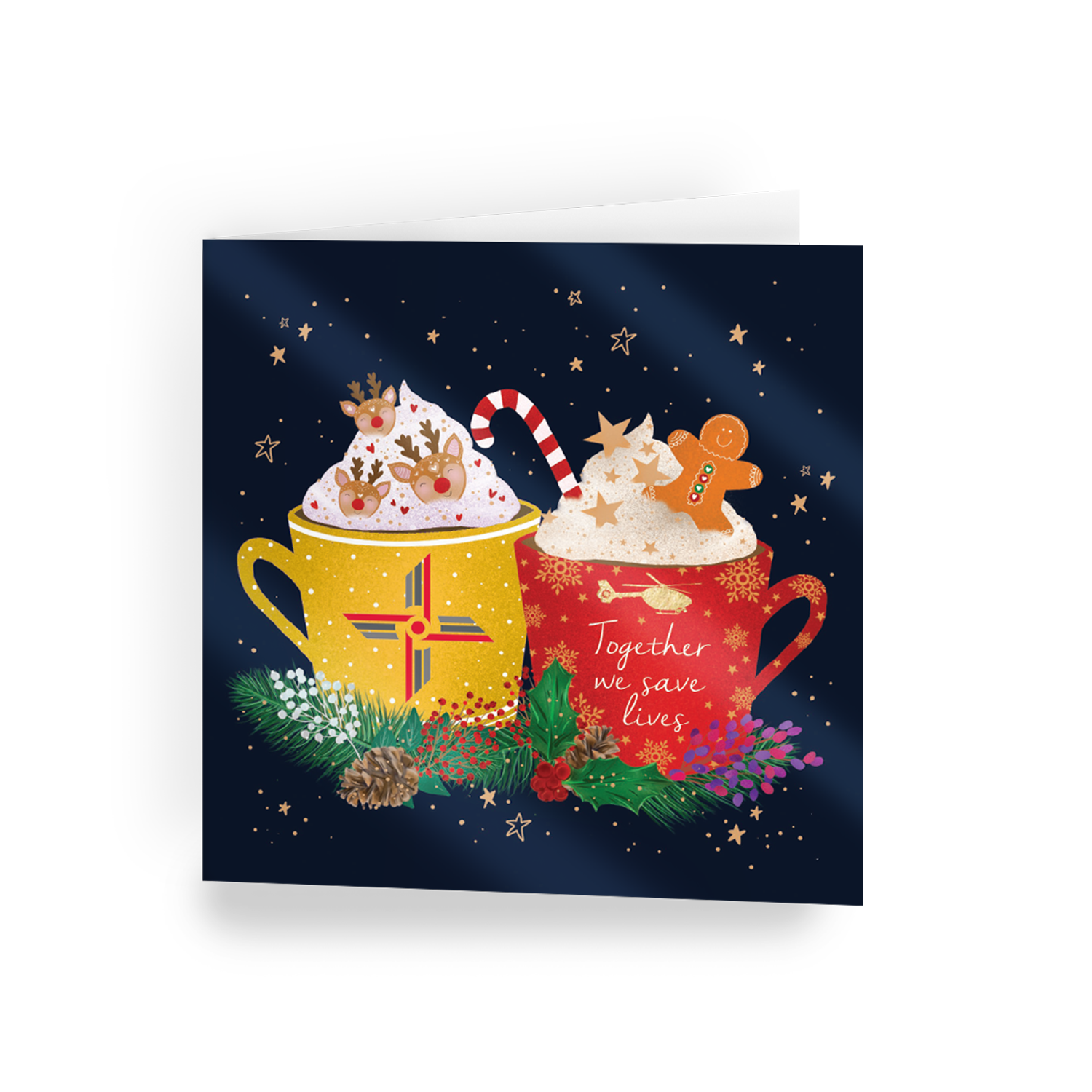 Winter warmer Christmas Card