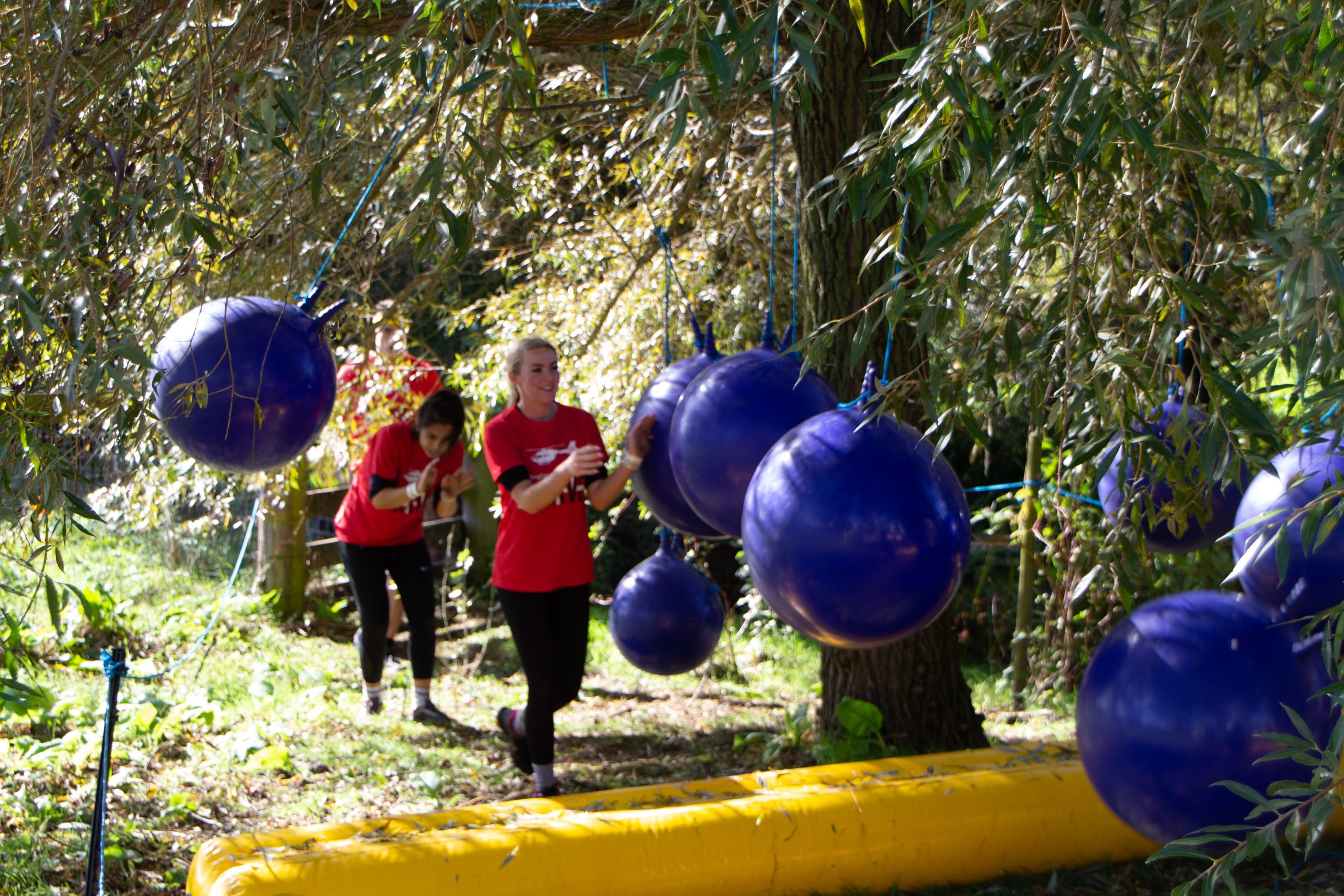 Toe the line only the brave obstacle