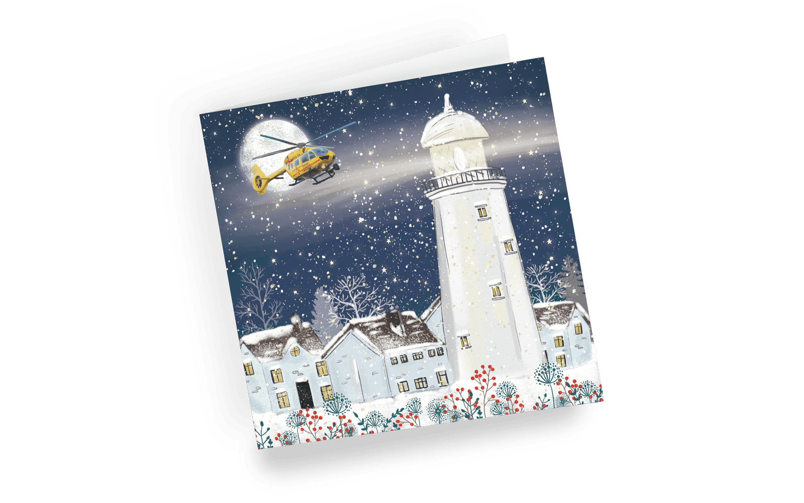Christmas card - Guiding Light - left