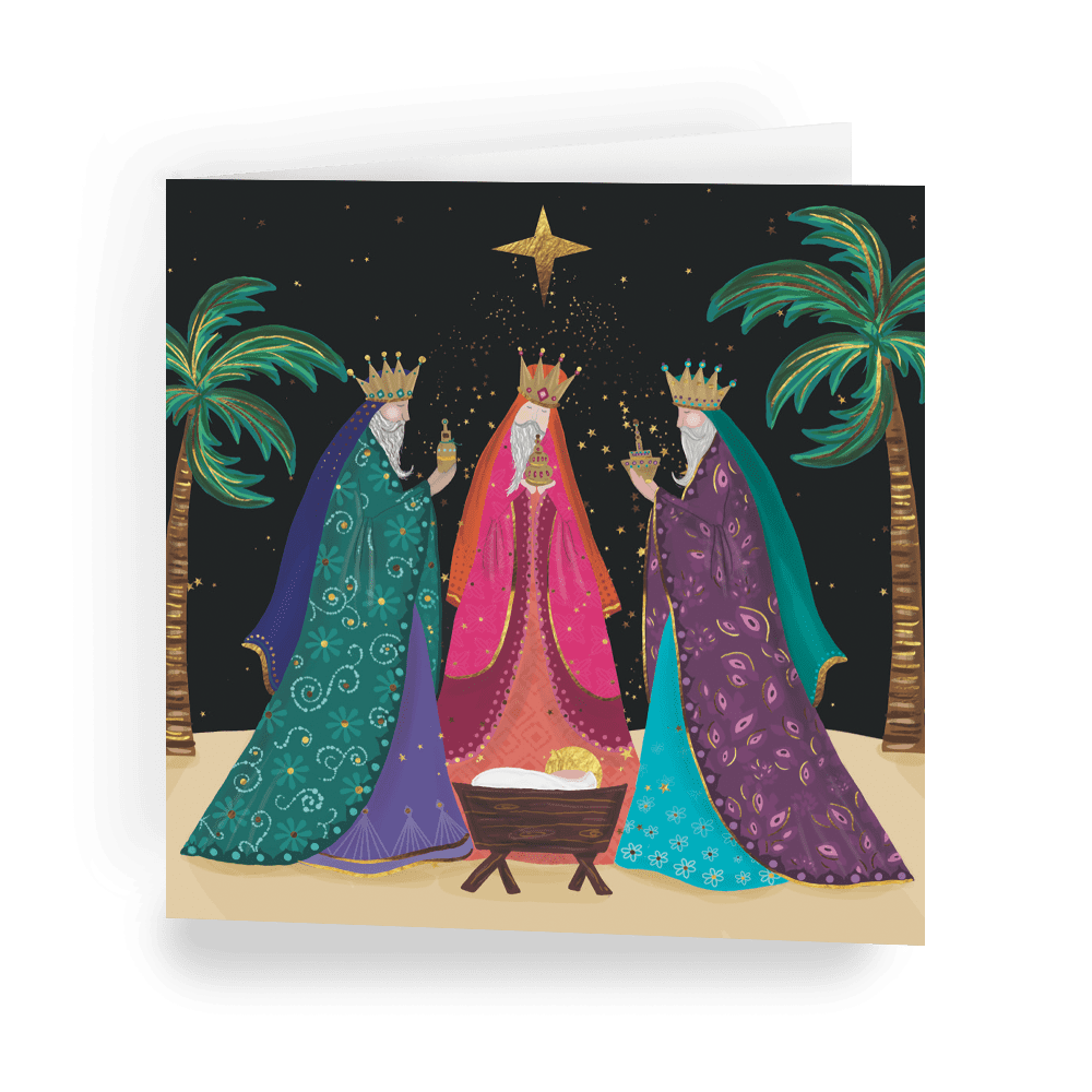 Christmas card - The Three Kings