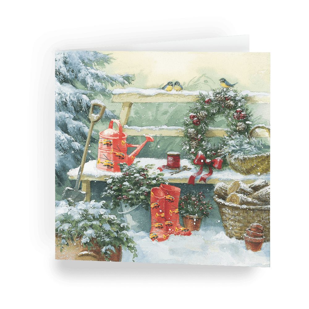 Christmas card - Winter Garden